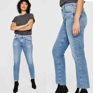 AG ADRIANO GOLDSCHMIED EX BOYFRIEND SLOUCHY SLIM JEANS‎ IN ATHENS NWOT SIZE 25R